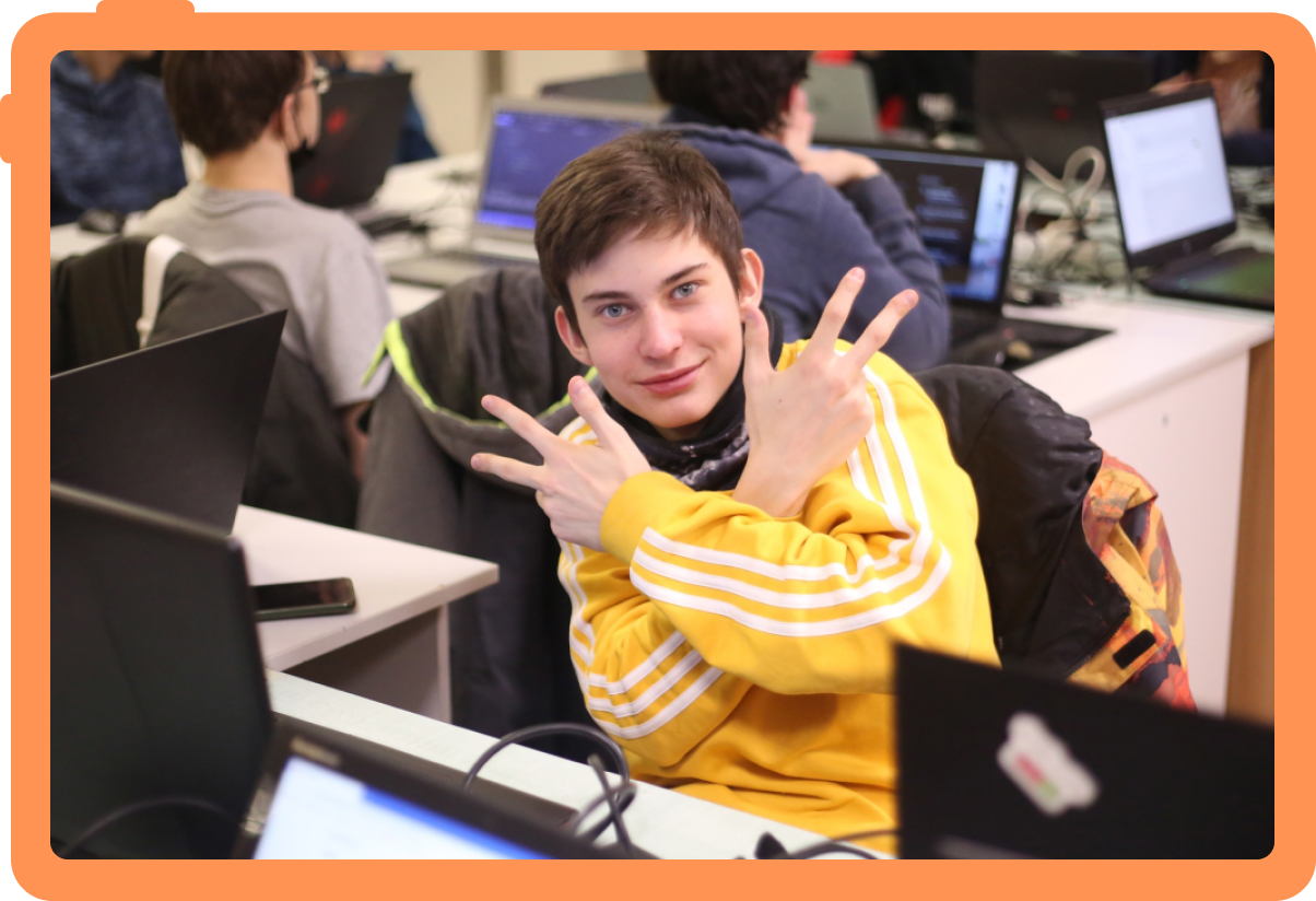 Команда учеников ProgTime на летней школе