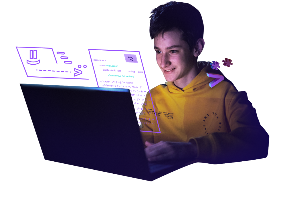 Ученики ProgTime изучают программирование